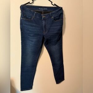 Tahari Blue Skinny Jeans Classic Fit